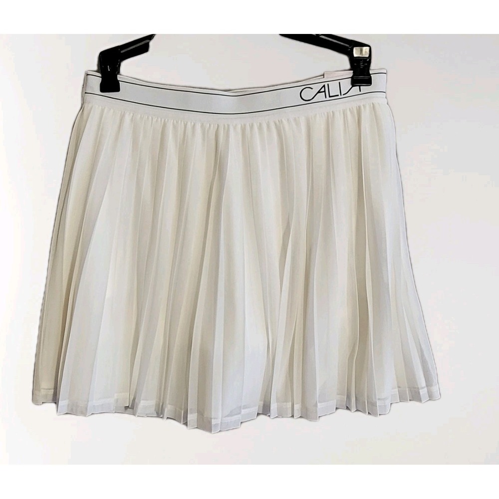 CALIA Court Collection Pleated White Skort/Skirt  NWT Sz Small - Picture 2 of 7